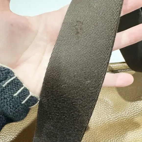 COACH BLEECKER LEGACY LEATHER COURIER BAG BRASS CIGAR F71070 - Picture 4 of 11